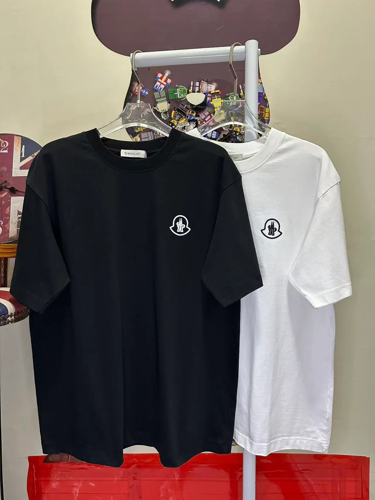 L 26937#P95💰 T Same Style 280 logo Versatile ， ， ，Classic 3 ， ， ！ ➕ Quality 🪡 ：Black White SIZE：S-XXL